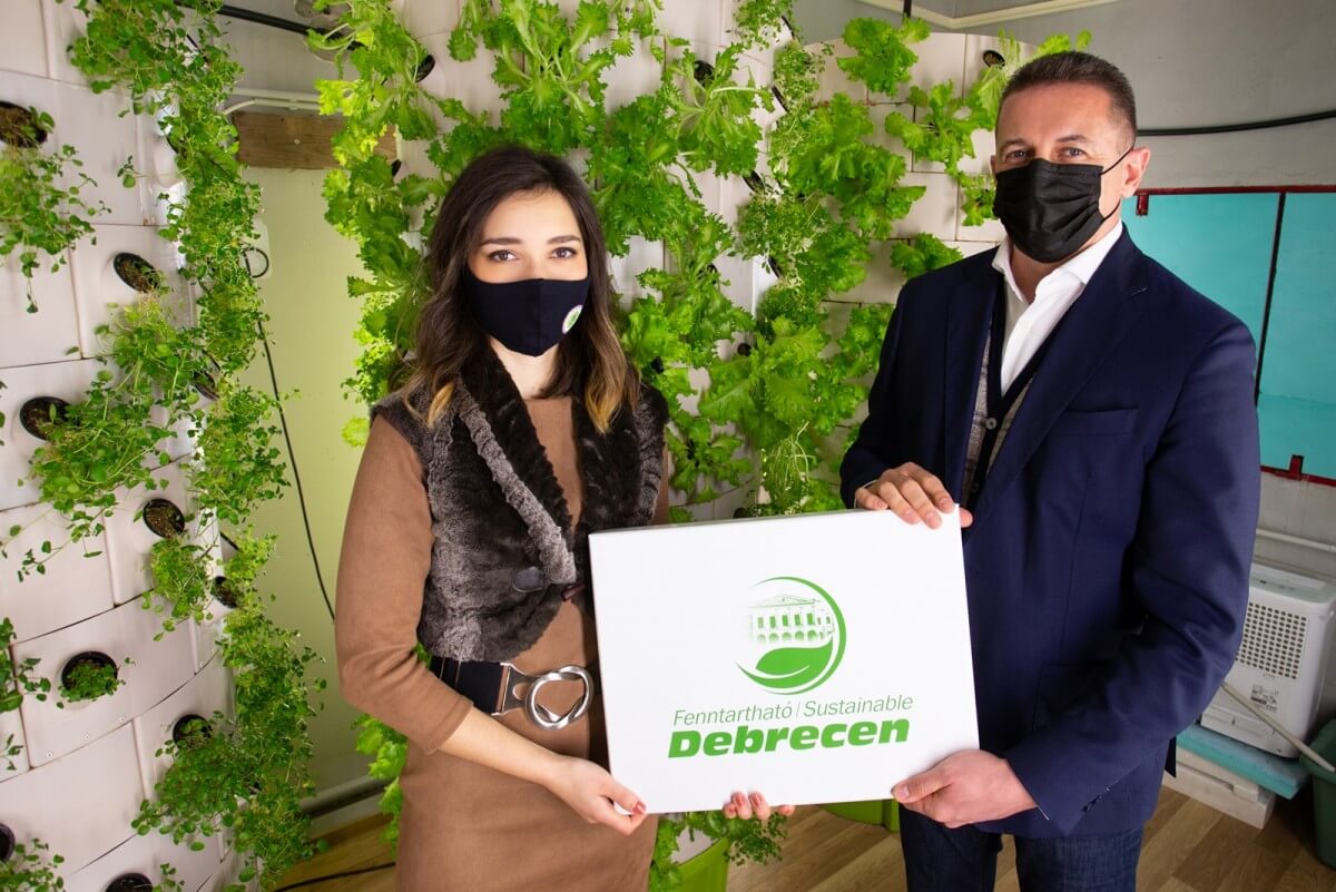 Fenntartható Debrecen Díj - Green Drops Farm 2021